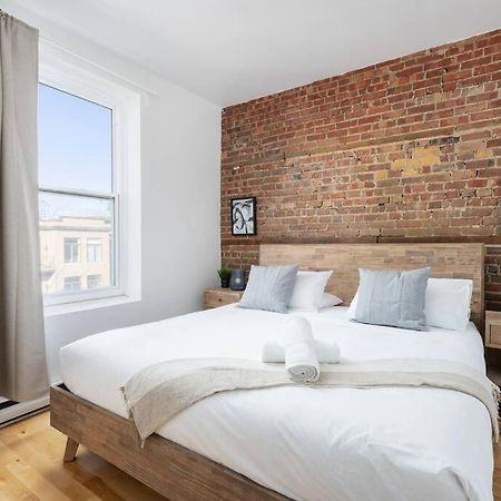 Chic Mile-End 3Br Getaway - Free Parking, Sleeps 8 Appartement Montréal Buitenkant foto